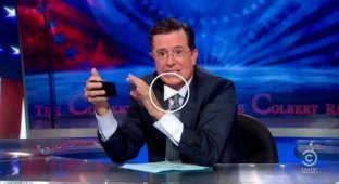 Презентация Apple в свежем выпуске The Colbert Report
