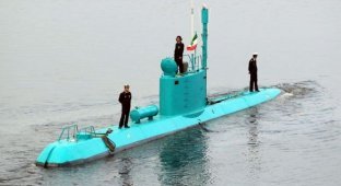 Подводный флот Ирана (4 фото)
