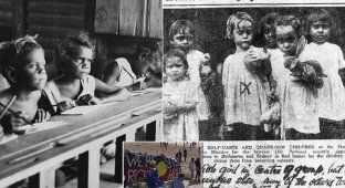 Аборигены Австралии протестуют, вспоминая трагедию "украденных поколений" (10 фото + 1 видео)