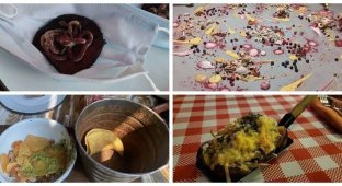 Верните тарелки: 25 примеров излишне креативной подачи блюд (26 фото)