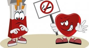 Почему после отказа от курения болит сердце? (2 фото)