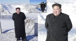 Ким Чен Ын смеется над западным миром со священной горы (8 фото + 1 видео)