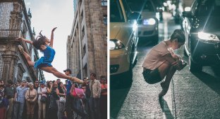 Фотограф делает снимки танцоров на улицах Мехико, чтобы доказать, что Трамп был неправ (21 фото)