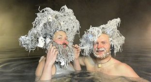 Уникальный конкурс замороженных волос: финалисты-2020 (14 фото)