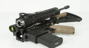 В США презентовали складную винтовку AR-15 (2 фото + 1 видео)