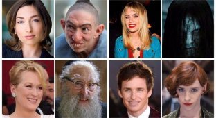 45 невероятных преображений актеров с помощью грима (46 фото)