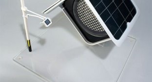 Светодиодный светофор на солнечной энергии (3 фото)
