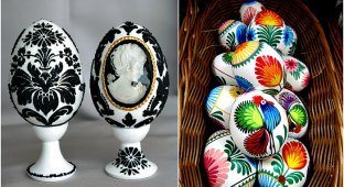 17 примеров изумительного декора яиц к светлому празднику Пасхи (18 фото)