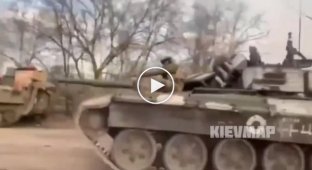 Завели российских танк, теперь он будет наш