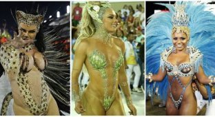 Голые танцы: как в Рио-де-Жанейро празднуют карнавал-2018 (35 фото)