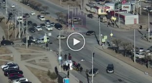 В Красноярске перевернулась машина скорой помощи пострадал двухлетний ребенок