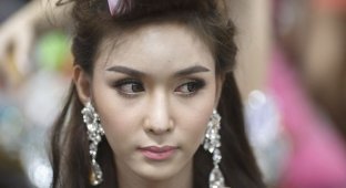Фотографии с 'Miss International Queen 2014', конкурса красоты для транссексуалов в Паттайе (10 фото)