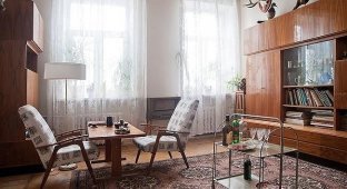Столичные квартиры, застрявшие в эпохе СССР (13 фото)