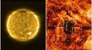 Космический зонд сделал снимки Солнца на рекордно близком расстоянии (9 фото)