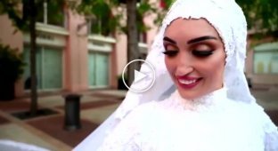 Взрыв в Бейруте прервал свадебную церемонию
