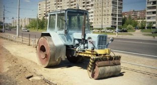 Необычные варианты белорусских тракторов, о которых мало кто знает (12 фото)