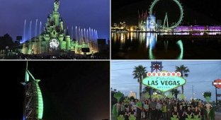 Мир позеленел! Как встречали День святого Патрика в разных странах мира (22 фото + 1 видео)
