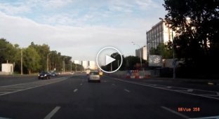 Мажор устроил крупное ДТП на Волоколамском шоссе