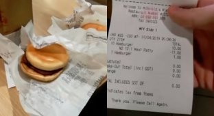 Клиент Макдональдса нашел способ, как получить бесплатный гамбургер (3 фото + 1 видео)