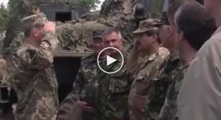 Министр обороны Украины Валерий Гелетей АТО 5 июля