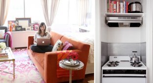 13 способов обставить маленькую квартиру с умом (14 фото)