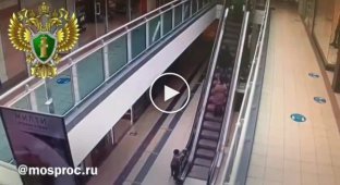 Не уследили. Мальчик получил множественные травмы после падения с эскалатора в Москве