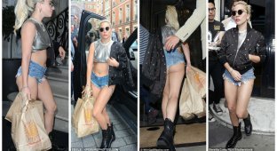 Леди Гага поразила поклонников своим откровенным нарядом (7 фото)