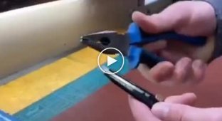 Изготовление кожаного ремня за одну минуту в видео