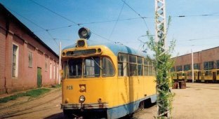 Трамваи постсоветского пространства: Казахстан (18 фото)