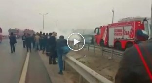 В Стамбуле разбился вертолет с россиянами