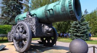 Самые большие пушки за всю историю человечества (10 фото)