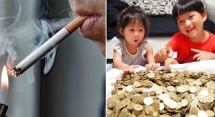 Отец бросил курить ради детей и заработал $25 000 (6 фото)