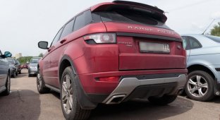 В Минске москвичка на Range Rover покусала инспекторов, пыталась съесть протокол (9 фото + 1 видео)