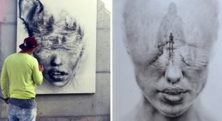 Польский художник раскрывает в своих работах трагедии из жизни других людей (15 фото)