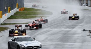 За кулисами Гран-при Канады 2011: фантастическая гонка (62 фото)
