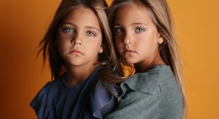 Эти близняшки стали моделями в 7 лет благодаря маме (30 фото)