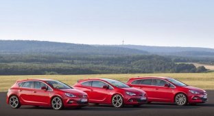 Модель Opel Astra получила мощный дизельный мотор (9 фото)
