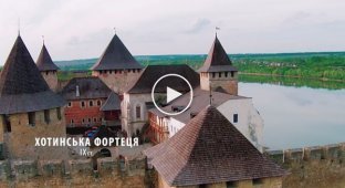 Крепости и замки Украины с высоты птичьего полета
