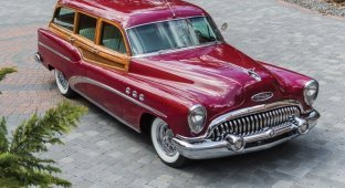 Buick Estate Wagon 1953 - деревянный универсал (10 фото)