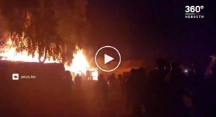 Дом цыган сгорел в Чемодановке после конфликта и народного схода