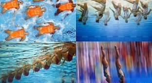 Синхронность: 14-ый Чемпионат мира по плаванию (32 фото)