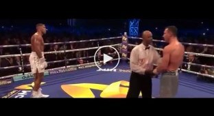 Украинский боксер Владимир Кличко проиграл британцу Энтони Джошуа