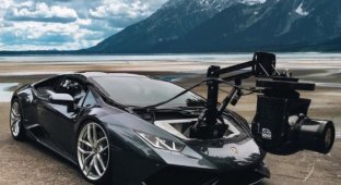Камеромобиль на базе суперкара Lamborghini Huracan (3 фото)