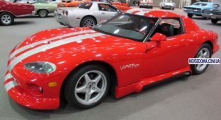 Уникальный гибрид Dodge Viper и Chevrolet Corvette выставлен на продажу (10 фото)