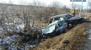 Три человека пострадали в Хабаровском крае (7 фото + 1 видео)