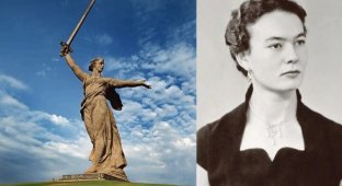 Валентина Изотова - женщина, ставшая натурщицей скульптуры «Родина-мать» (2 фото)