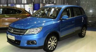 Как выглядят китайские Audi A4, Volkswagen Tiguan и Infiniti EX (7 фото)
