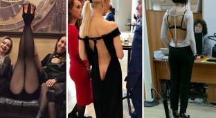 Сумасшедшие наряды российских модниц, от которых не оторвать глаз (19 фото)