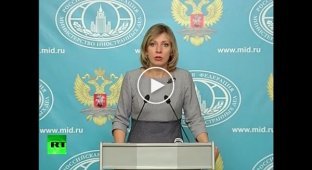 Мария Захарова обиделась на отношения Джона Кирби в инциденту с журналистами российского канала