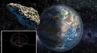 К Земле приближается астероид размером с египетскую пирамиду (4 фото)